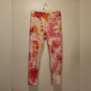 Colorful Leggings Honeycomb/scrunch Butt